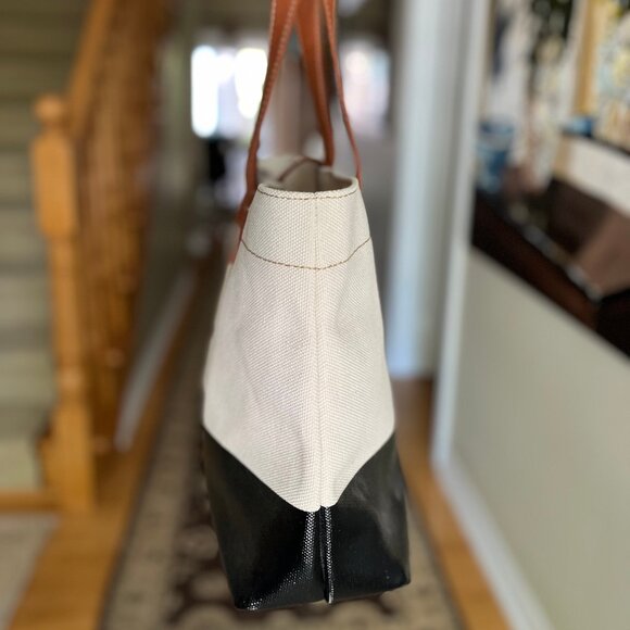 Fossil Large Tote - Coated Canvas - Picture 5 of 17